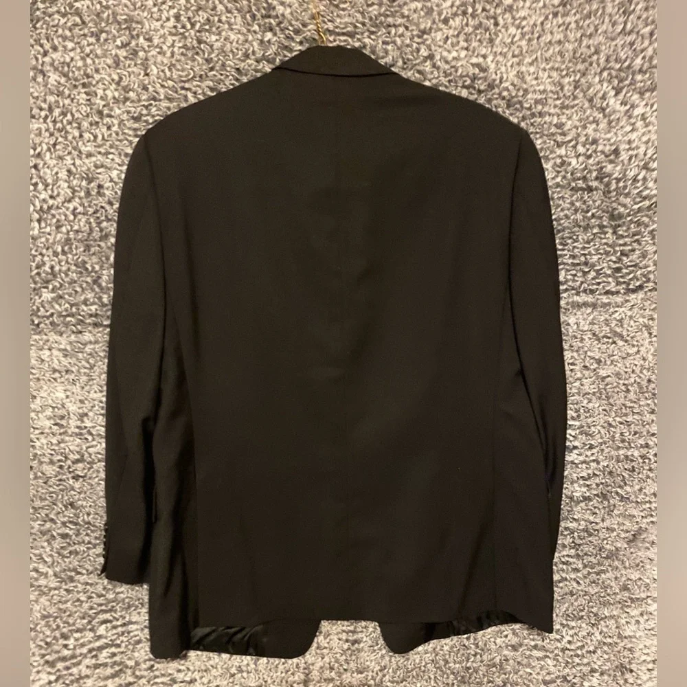 Brook Brother Black   Wool Blazer Jacket Men’s Size 41 S